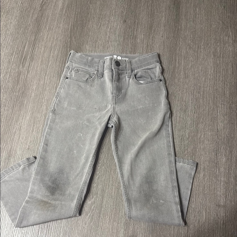Classic Gray Casual Jeans